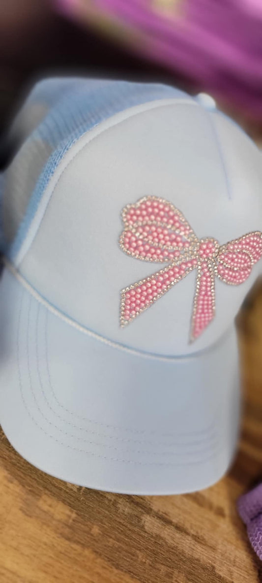 Pearl coquette hats (multiple colors)