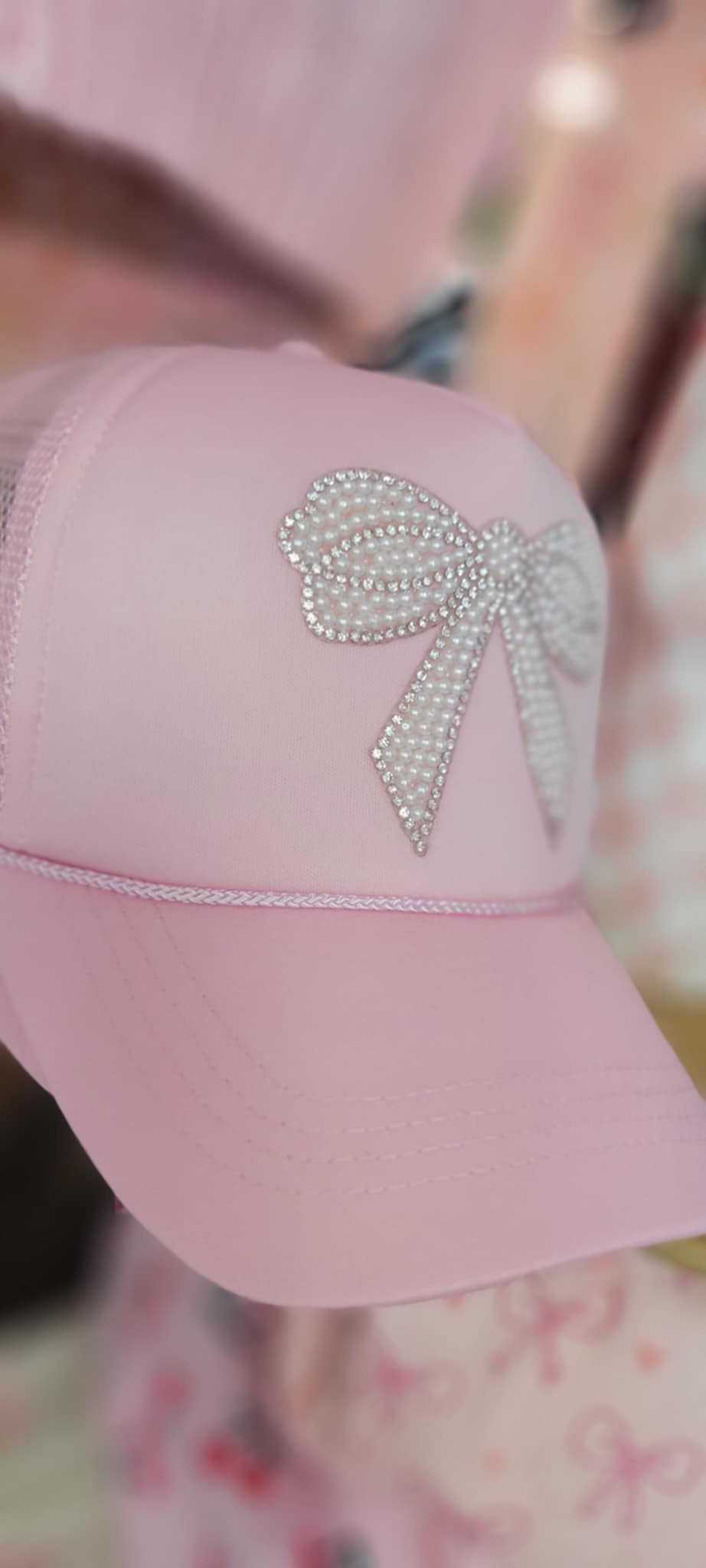 Pearl coquette hats (multiple colors)